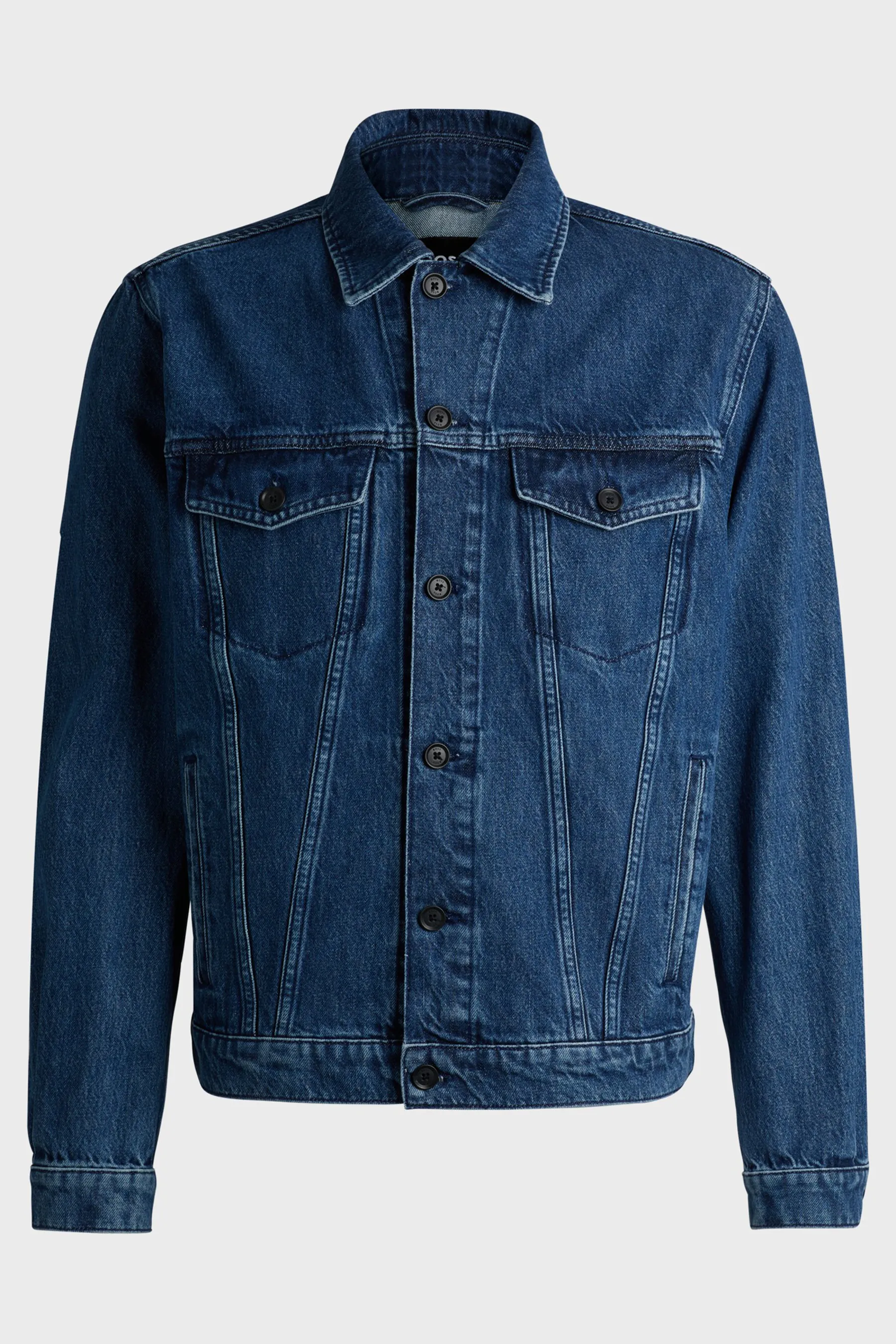 BOSS Cotton Denim Jacket H-Livorno  