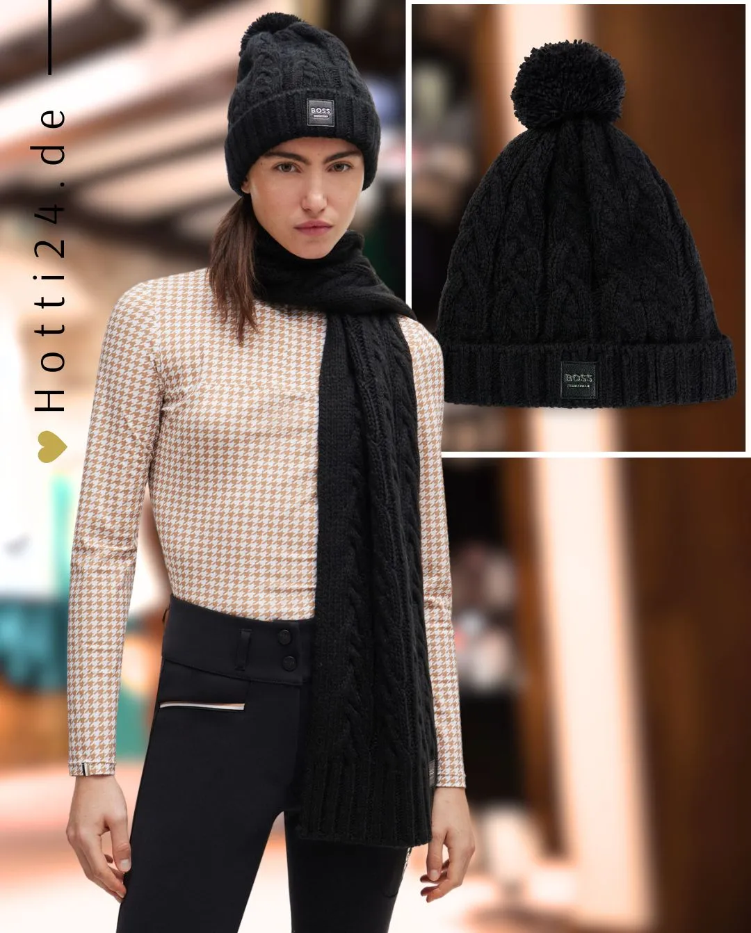 BOSS Equestrian »Beanie Bobble Black