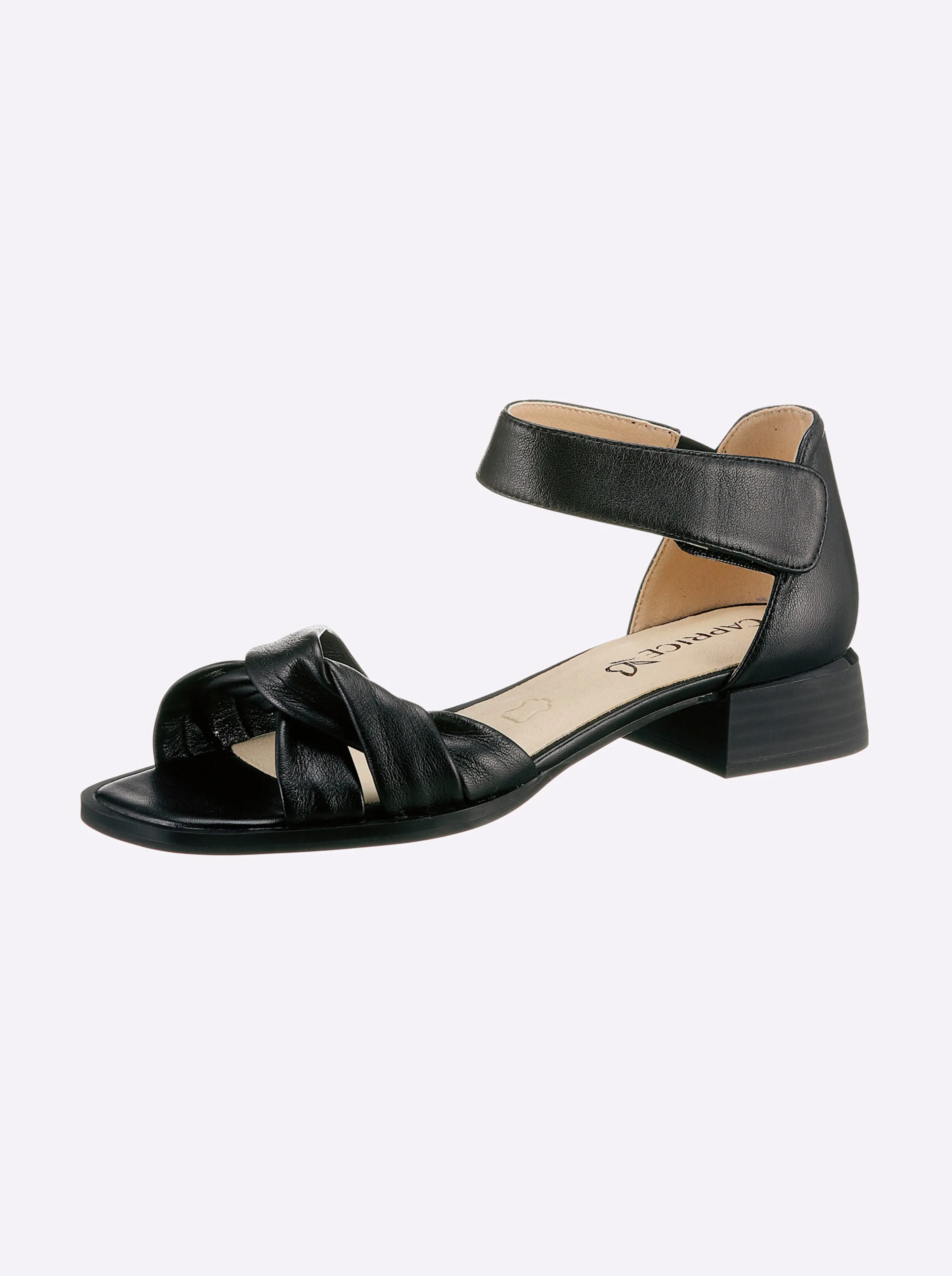 Caprice Sandalette in schwarz