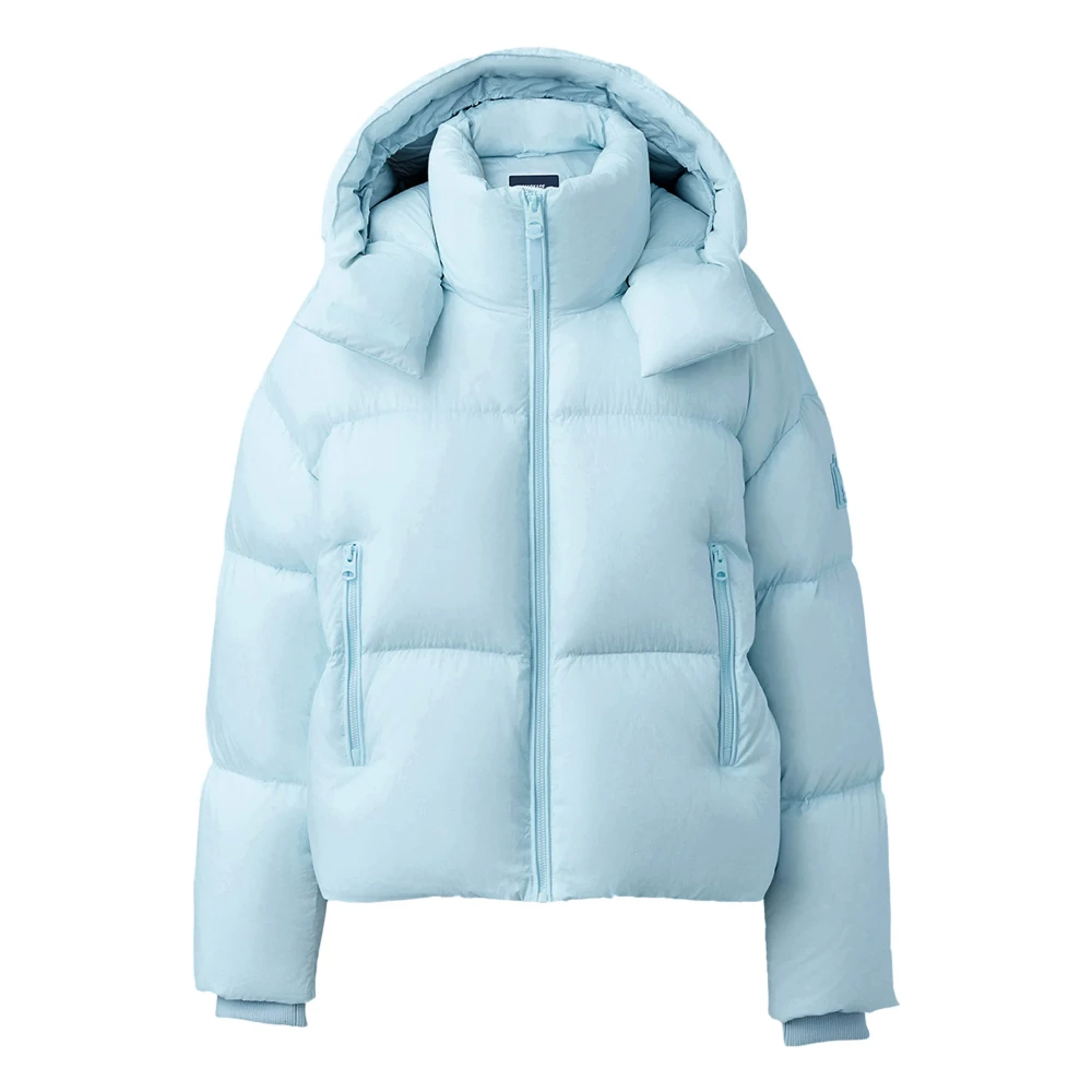Daunenjacke mit Kapuze