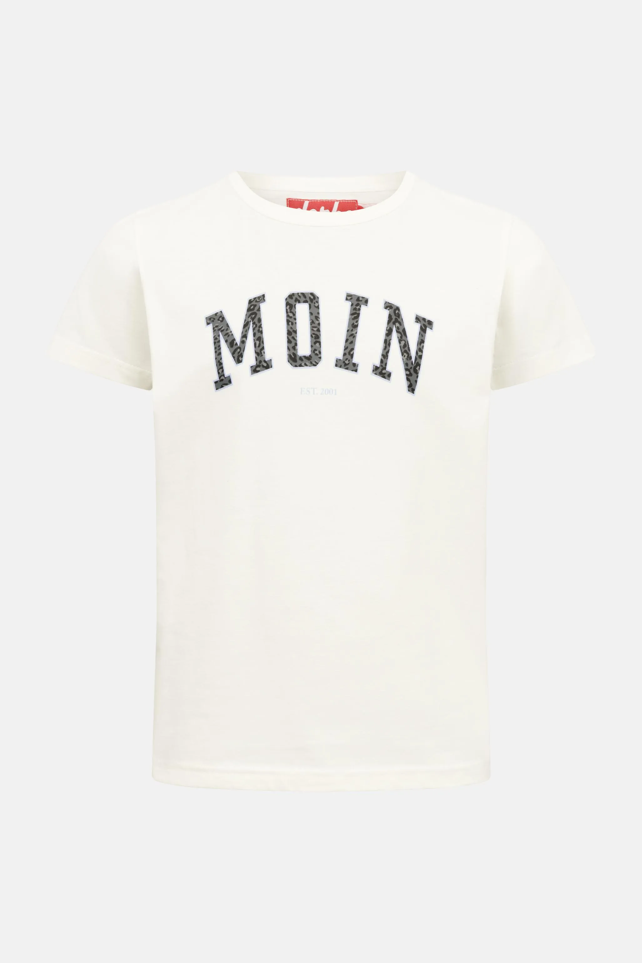 Derbe Kinder T-Shirt Moin Leo Weiß