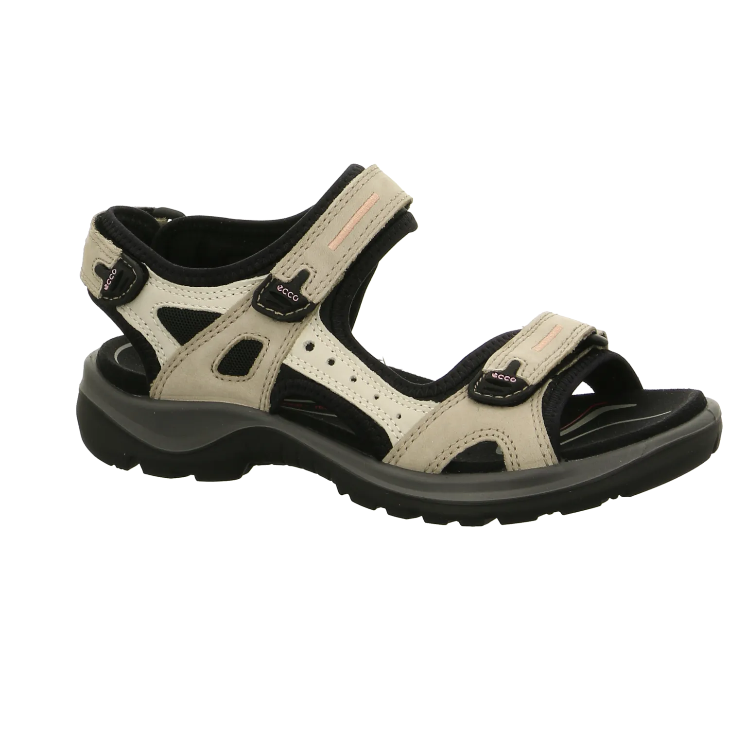 Ecco Sandalette bis 25 mm beige