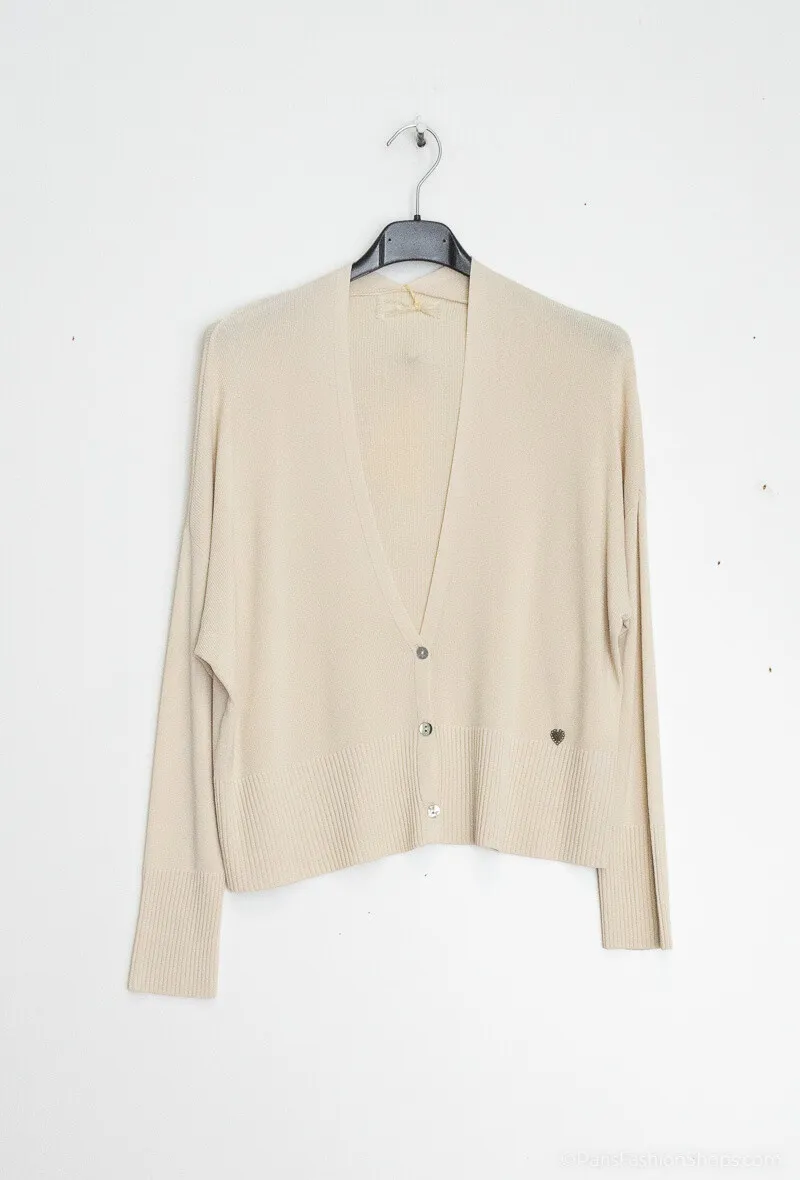 Feinstrick-Cardigan
