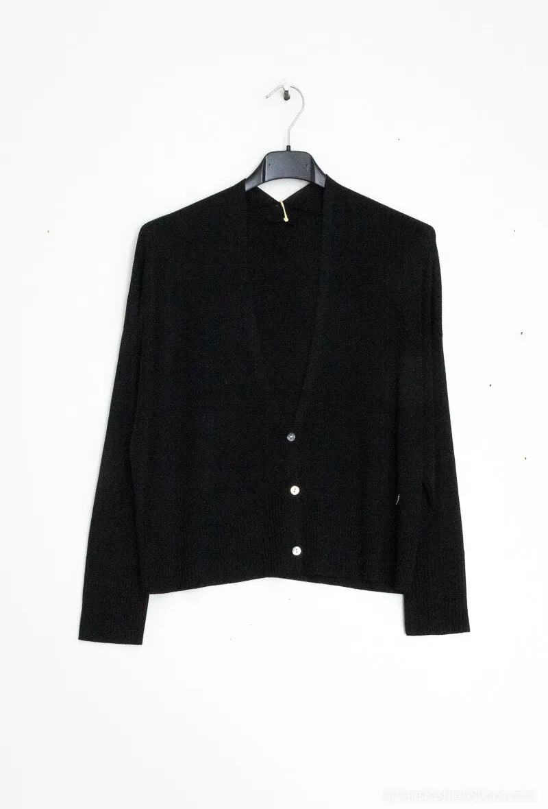 Feinstrick-Cardigan