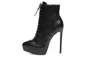 Giaro Stiefel in Übergrößen Schwarz [D2C] SHADY BLACK MATTE große Damenschuhe