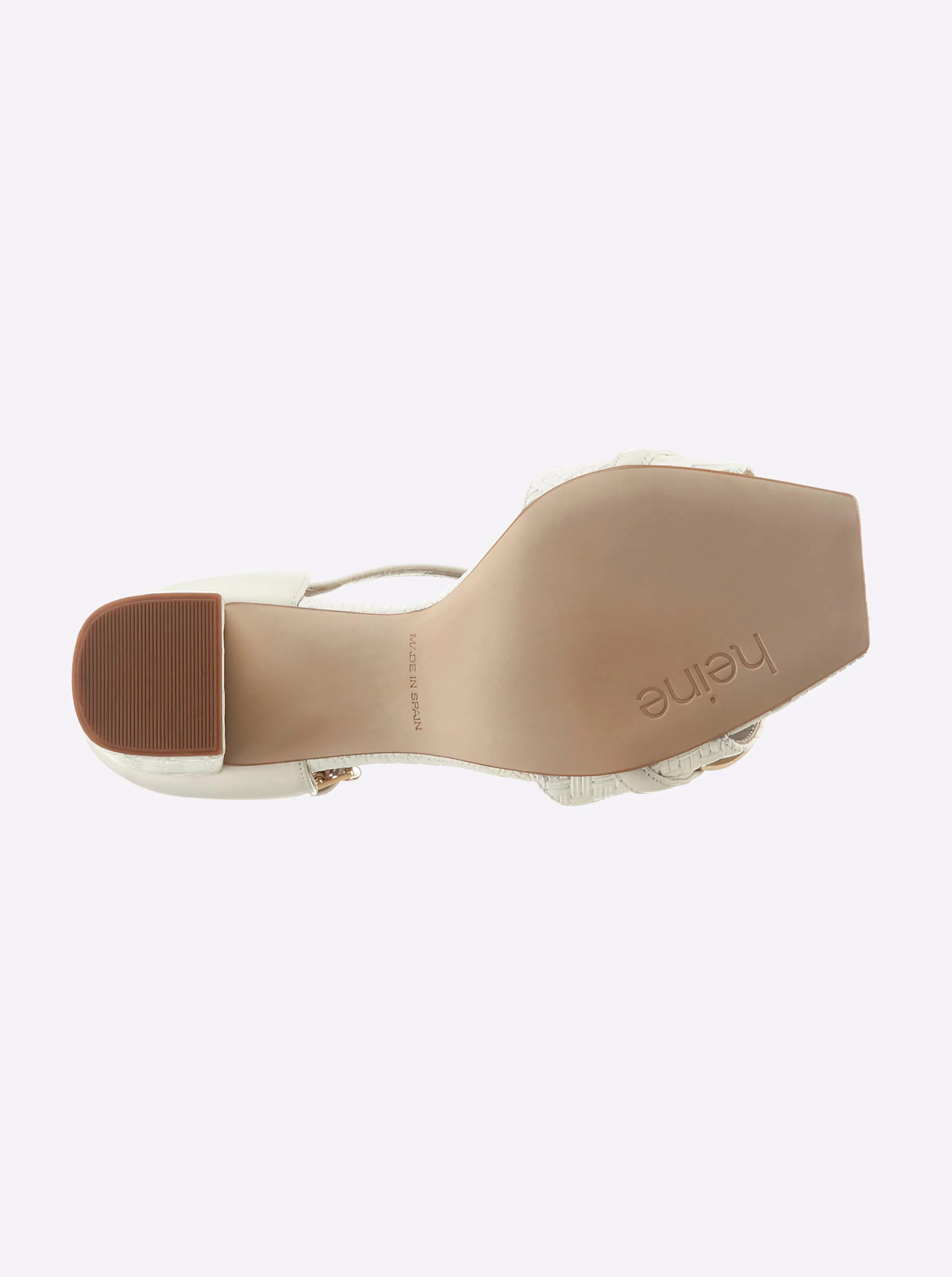 heine Sandalette in ecru