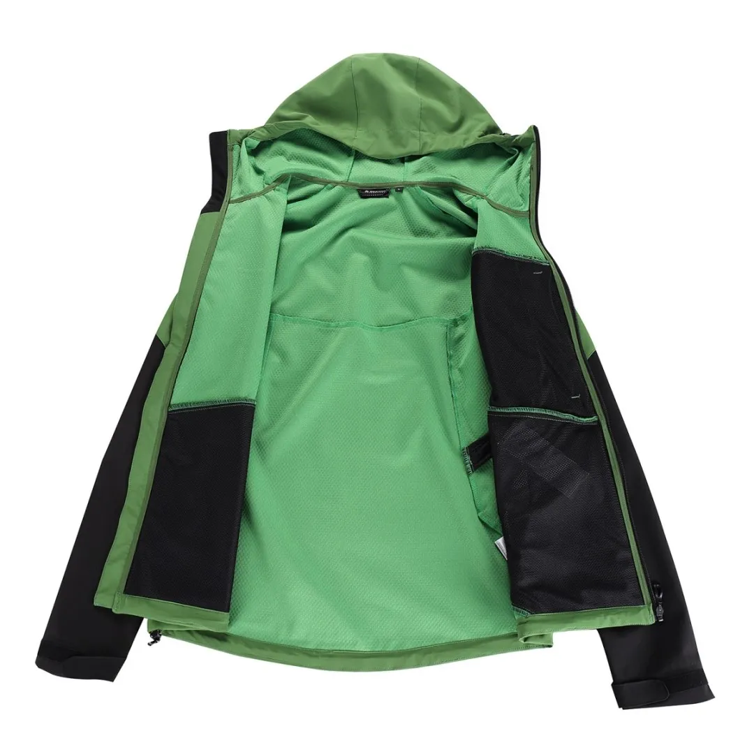 Herren-Softshelljacke ALPINE PRO ESPRIT grün