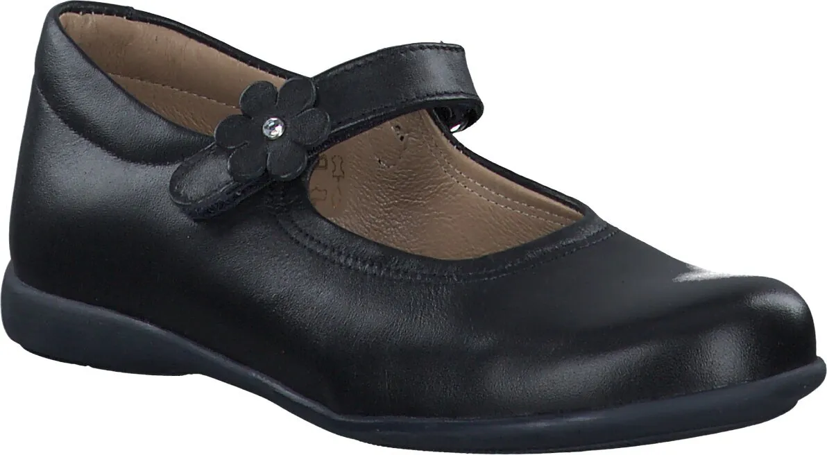 Kinder-Ballerinas aus Leder 331101935268 (Dunkelblau)