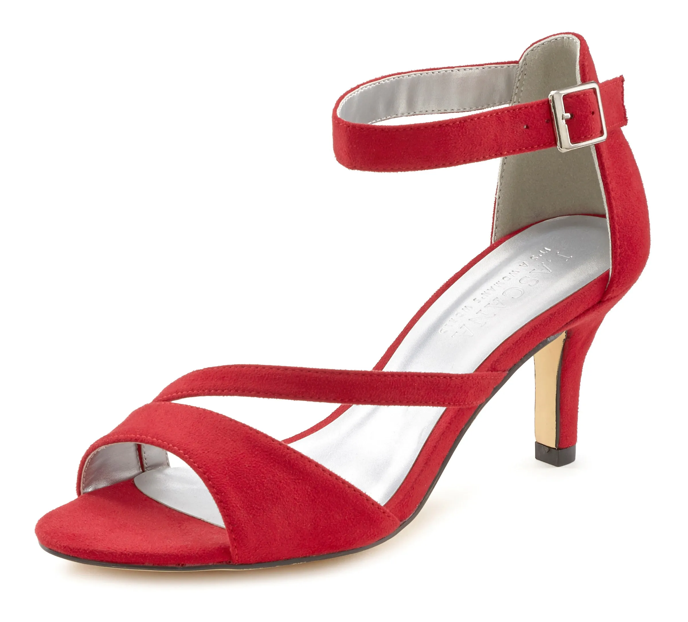LASCANA Sandalette in rot