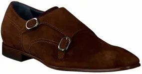Leder-Slipper 220222616576 (Braun)