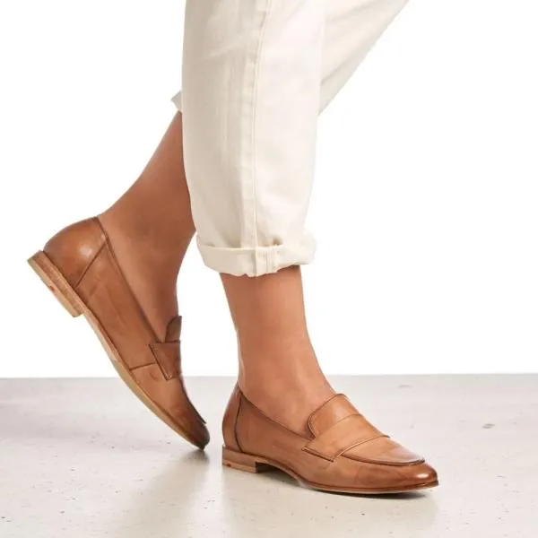 LLOYD Damen Slipper BEA Leder cognac 11-735-03