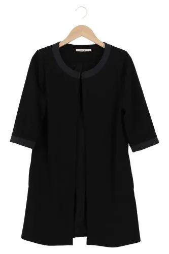 Neu im Shop!  Damen Mantel Schwarz Gr. 38 Business Casual Elegant