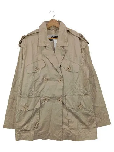 Neu im Shop!  Trenchcoat Damen 38 Beige Moon-Mantel