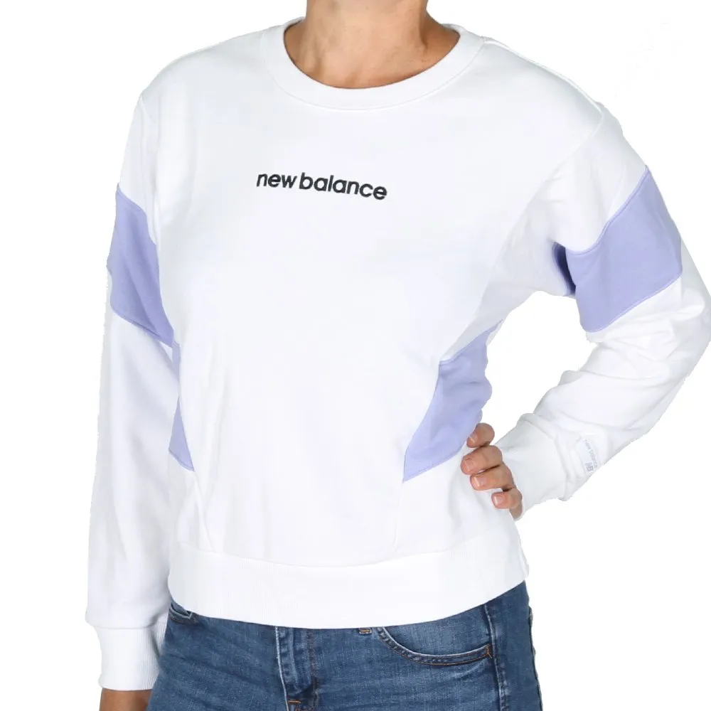 New Balance NB Athletics Classic Fleece Crew White