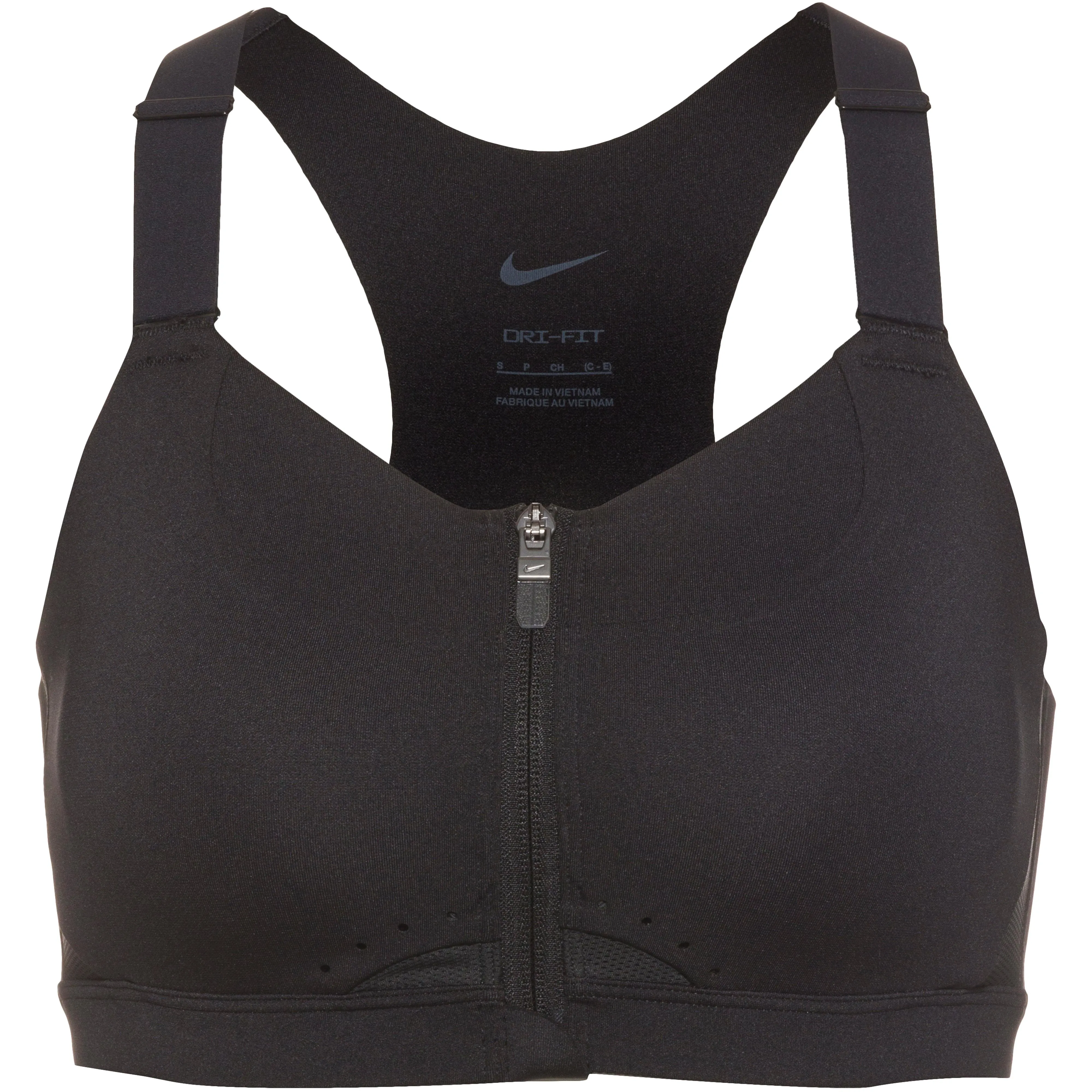 Nike ALPHA BH Damen black-black-dk smoke grey-dk smoke grey im Online Shop von kaufen