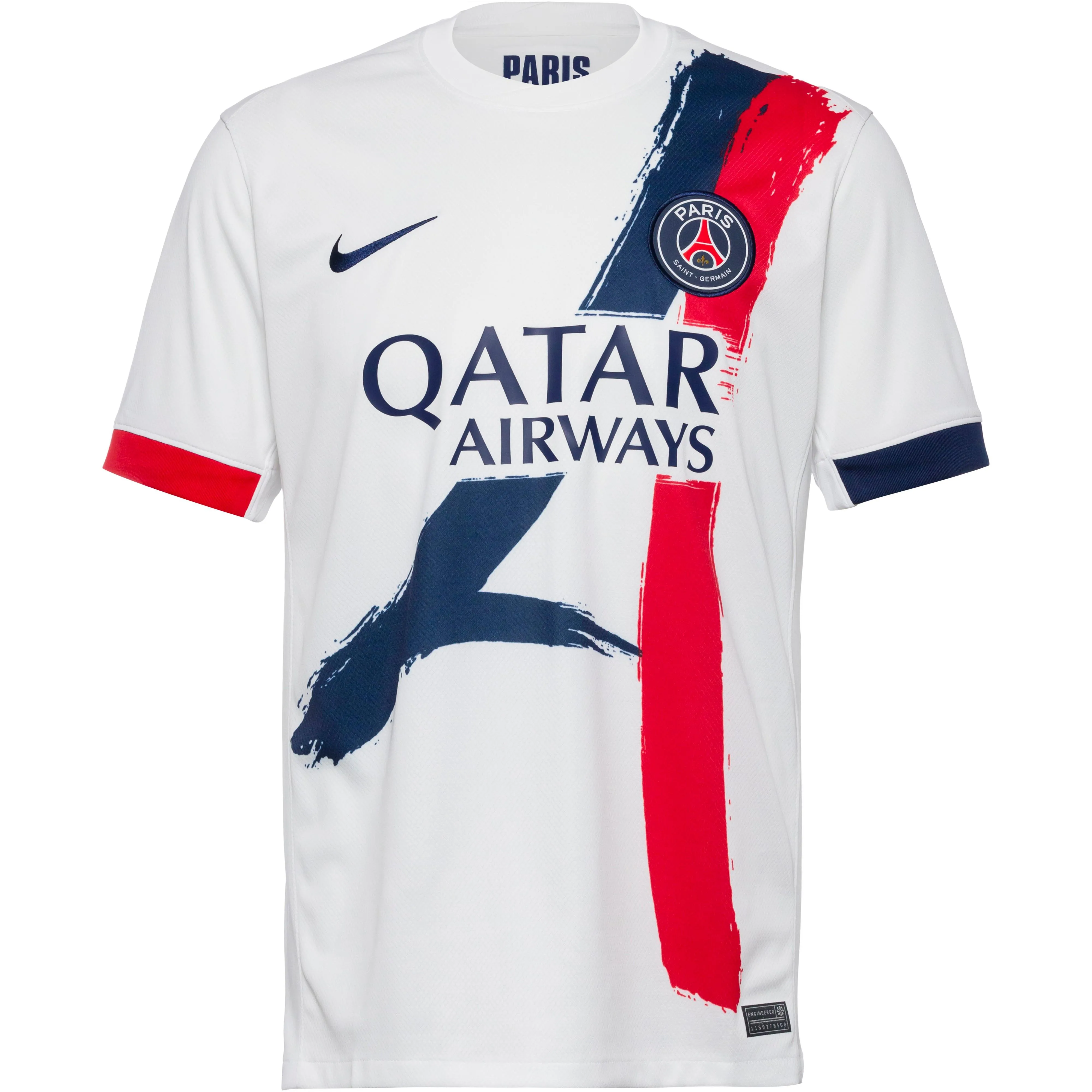 Nike Paris Saint-Germain 24-25 Auswärts Teamtrikot Herren white-midnight navy-midnight navy im Online Shop von kaufen