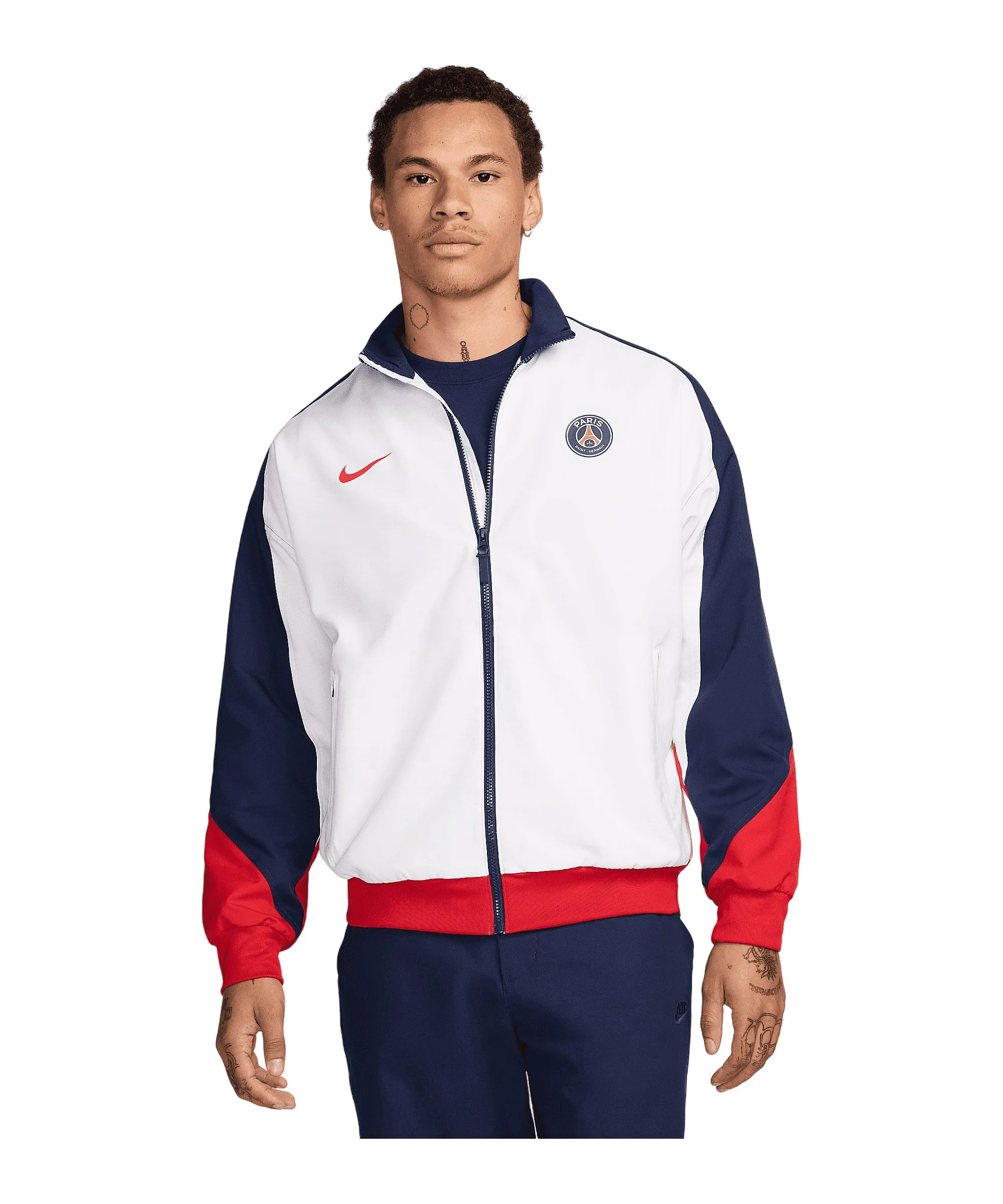 Nike Paris St. Germain Anthem Jacke Weiss F100