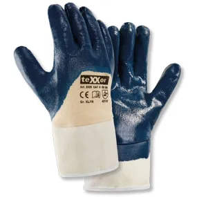 Nitril-Handschuhe Stulpe, 3/4 beschichtet - teXXor® - 2329