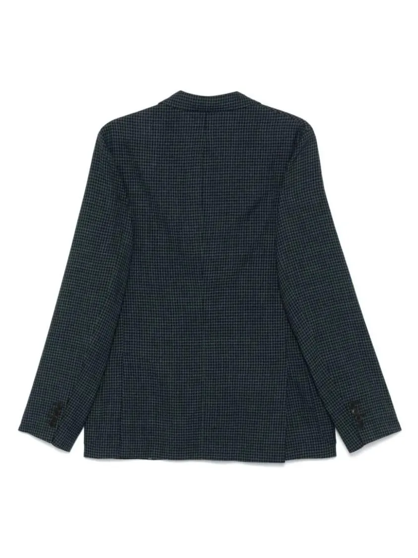   Paul Smith  Navy Blue Stretch-Wool Jacket Blue  Blazer 