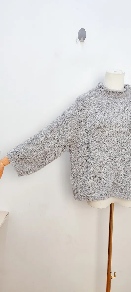 PULLOVER MIT 4 % ALPAKA UND 18 % WOLLE