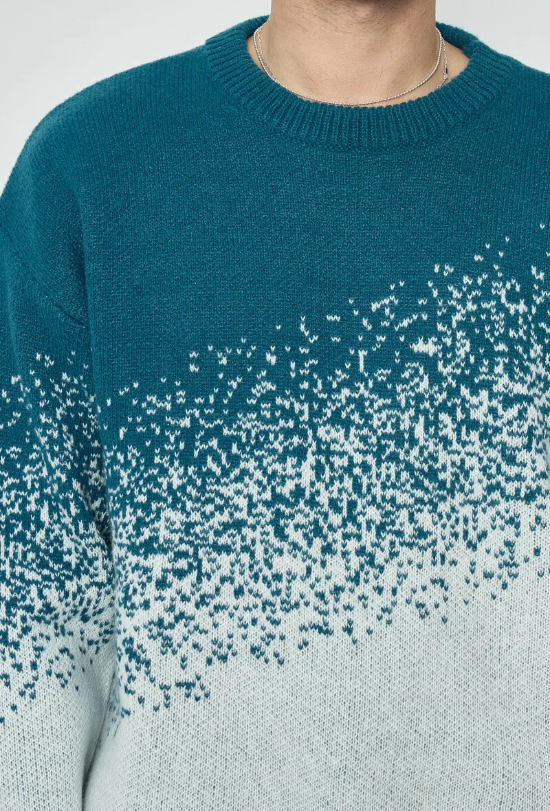 Pullover mit Pastelleffekt