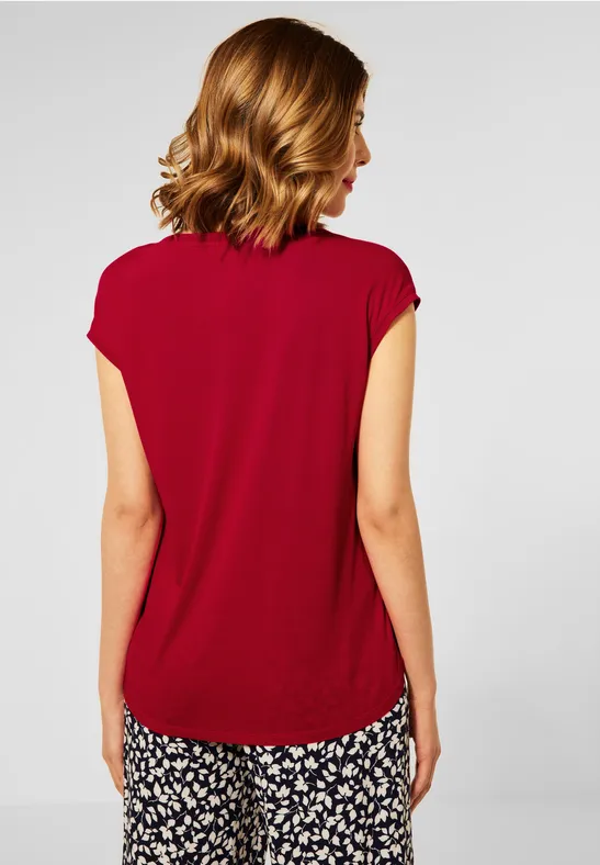 Street One T-Shirt mit Brusttasche 