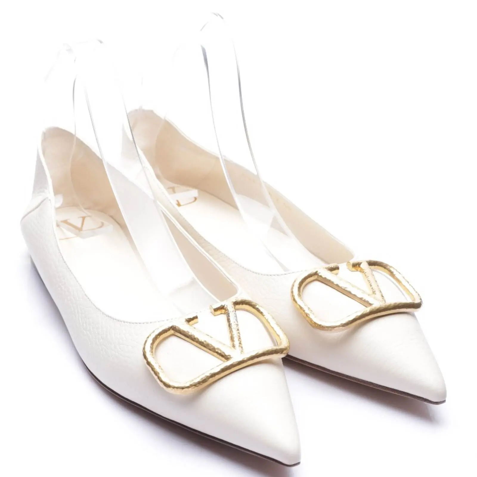 V-Logo Ballerinas EUR 40 Beige