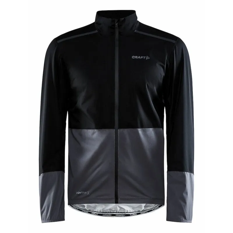 Wasserdichte, atmungsaktive Sportjacke / Fahrradjacke mit Reflektoren