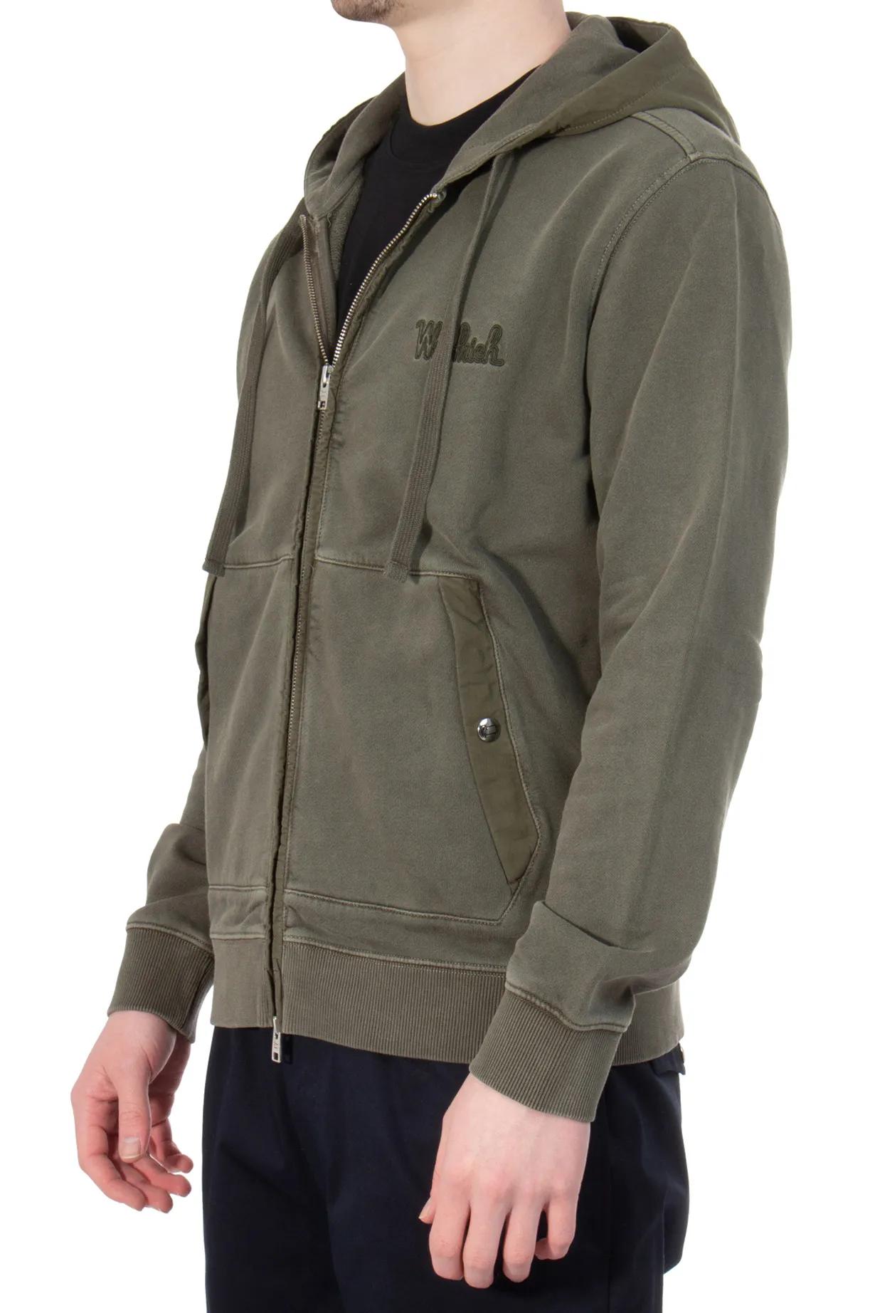 WOOLRICH Cotton Zip-Hoodie  